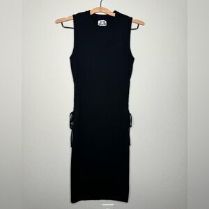 Future Collective Side Tie Midi Cotton Blend‎ Sweater Dress- Sz XS